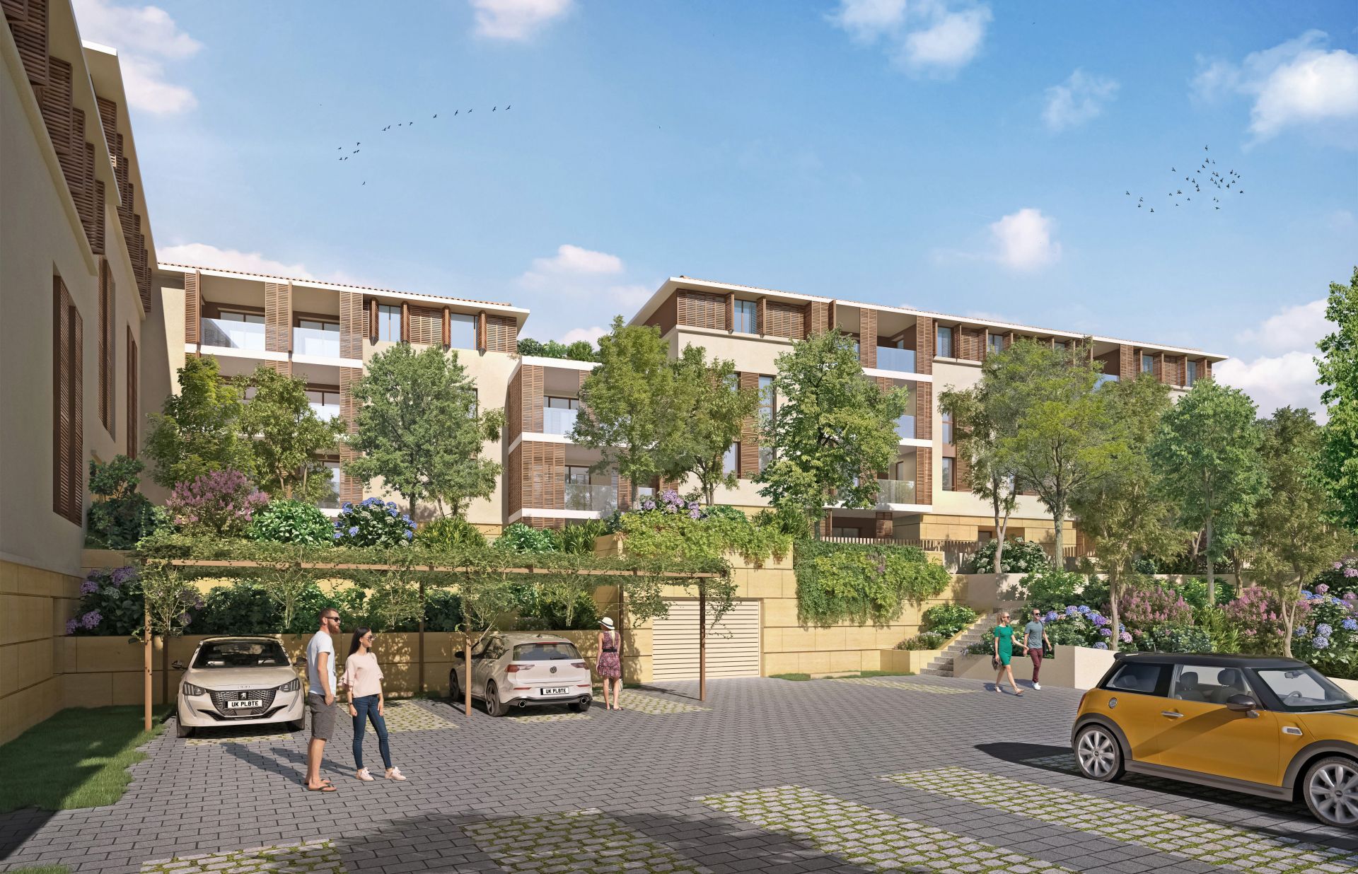 logement neuf extérieur Horizon Solari - Aix-en-Provence