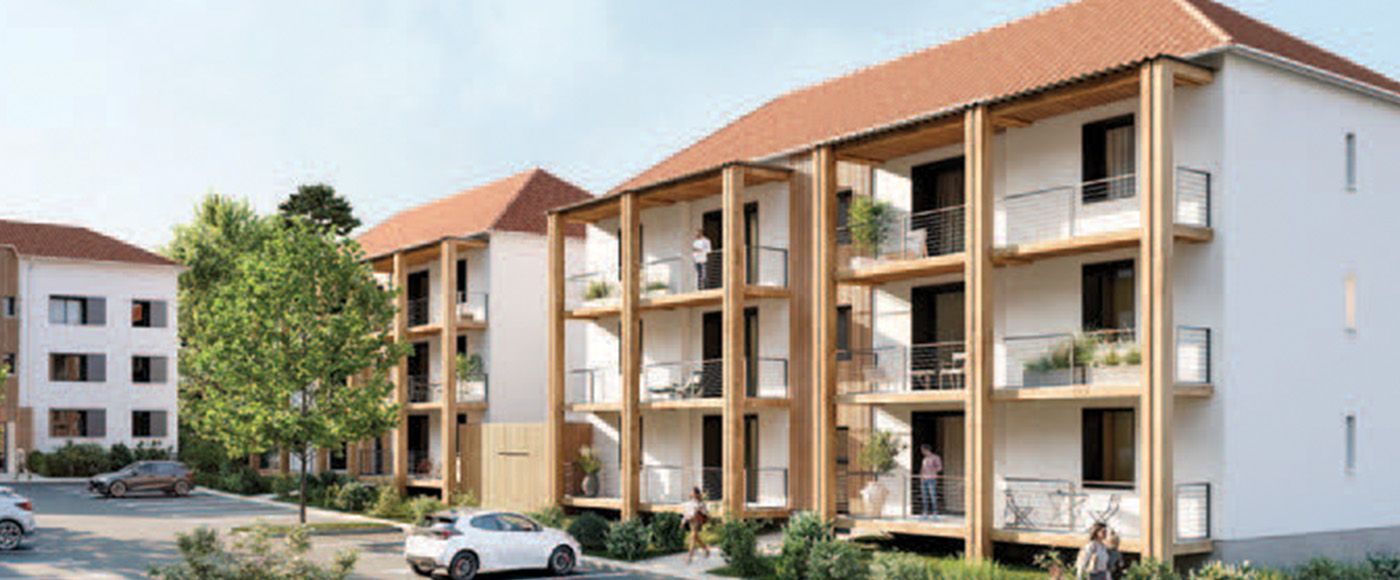 logement neuf extérieur Le clos du Vallon - Niort