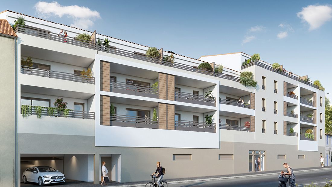 logement neuf extérieur PUECH DUPLAN - Nîmes