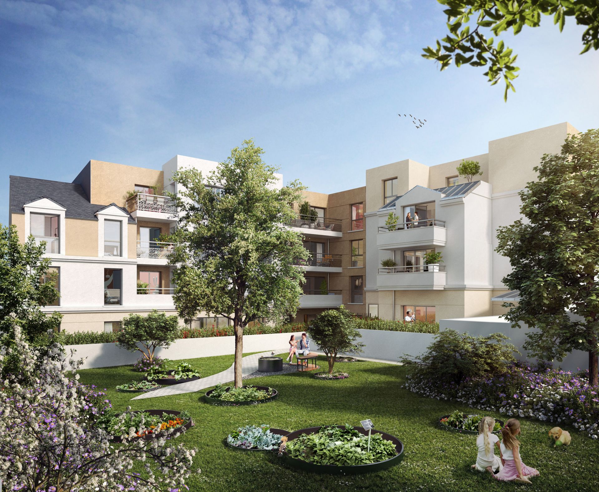 logement neuf extérieur Idylle - Neuilly-Plaisance