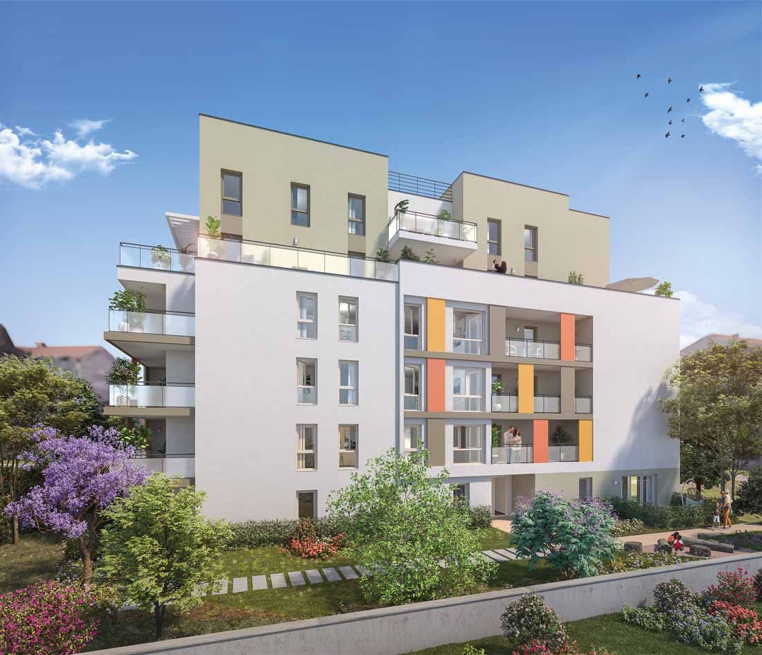 logement neuf extérieur COEUR BALZAC - Villeurbanne