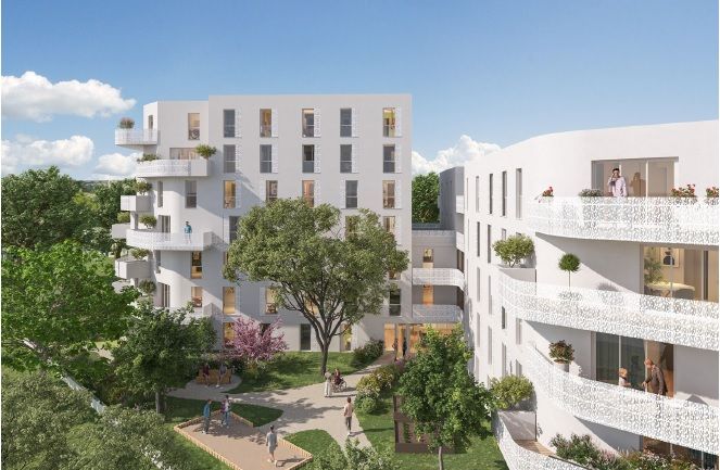 logement neuf extérieur TRINITY - Montpellier