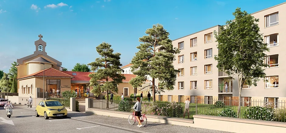 logement neuf extérieur CAMPUS SAINTE COLETTE - Vandœuvre-lès-Nancy