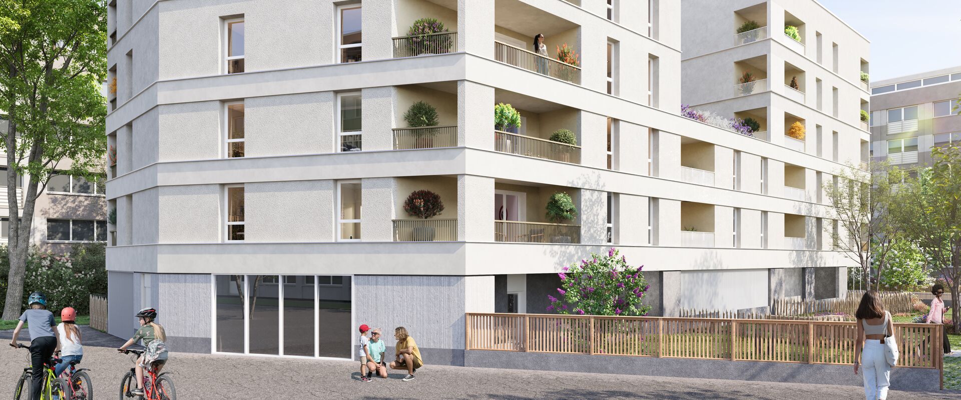 logement neuf extérieur LITHÉA - Nantes