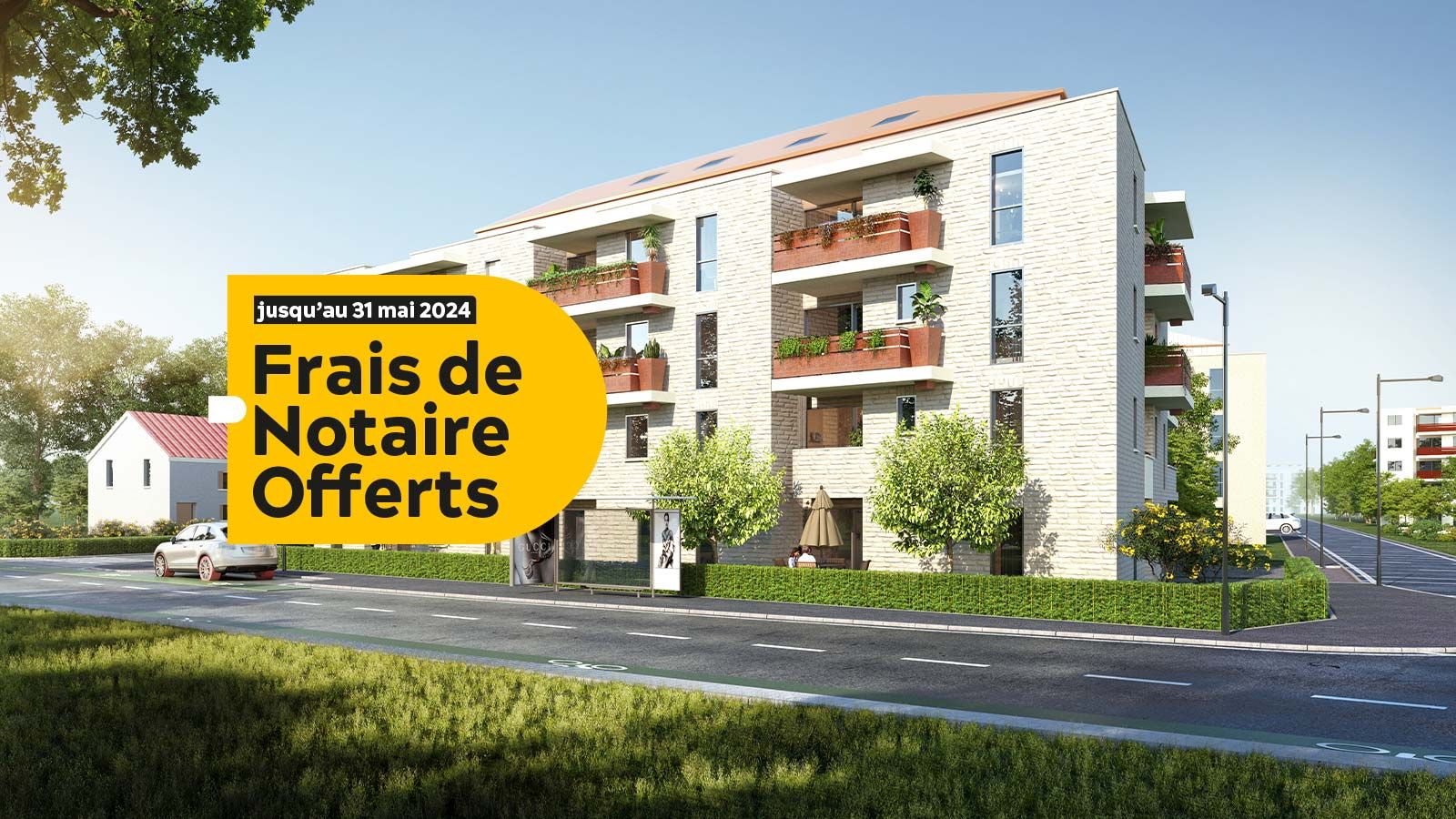 logement neuf extérieur HORIZON MINIMES - Toulouse