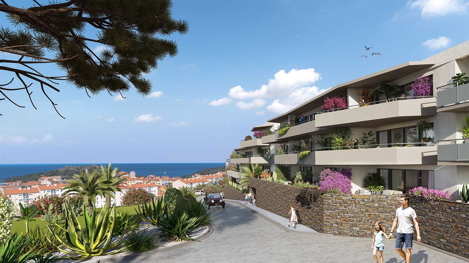 logement neuf extérieur  MER AZUR - Port-Vendres