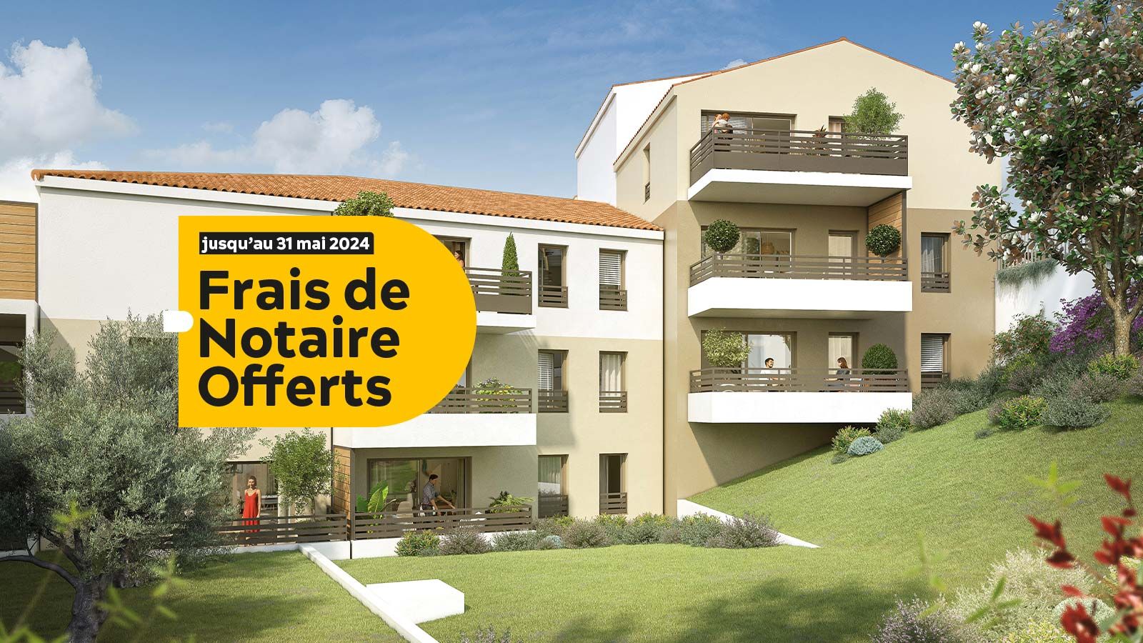 logement neuf extérieur PUECH DUPLAN - Nîmes