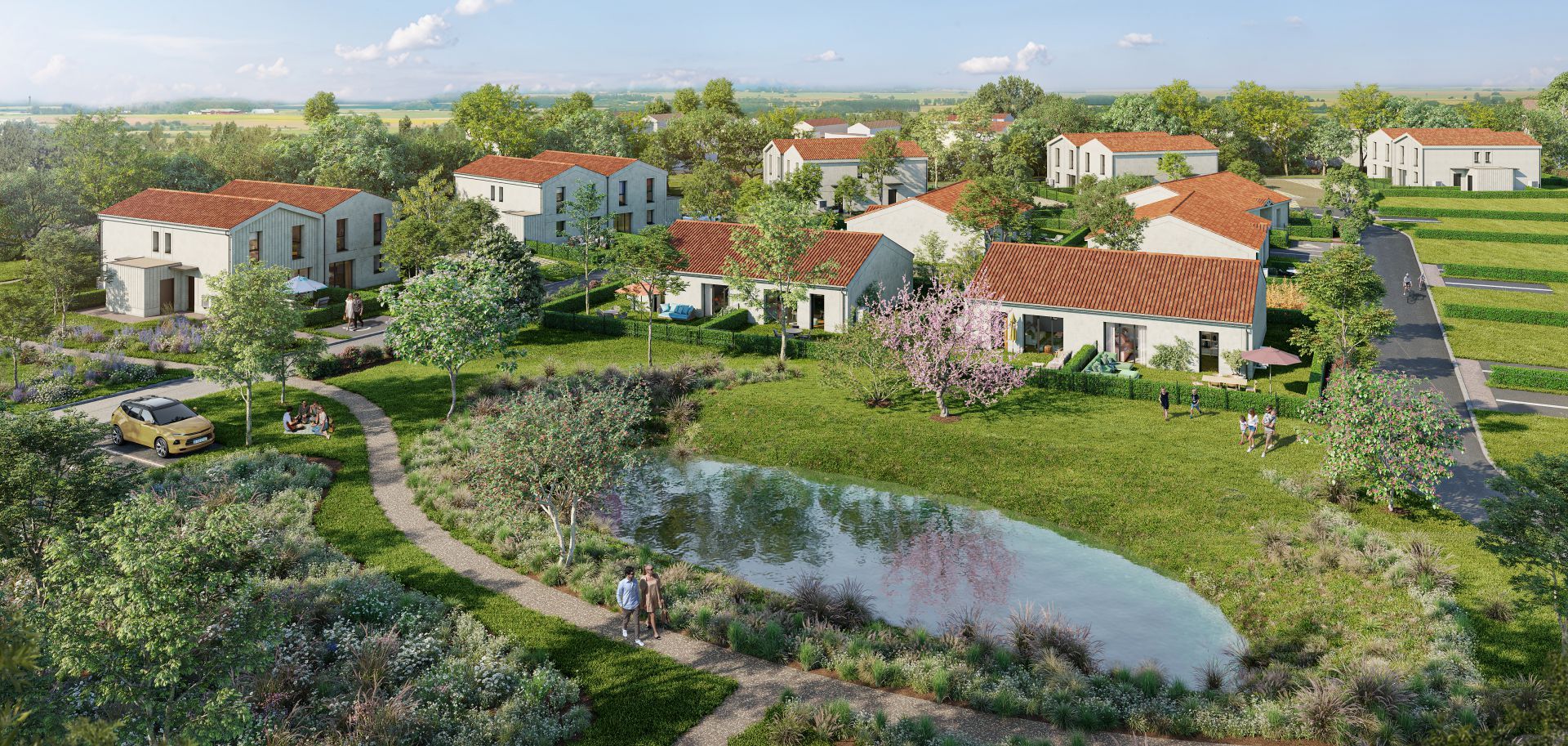 logement neuf extérieur Domaine du Fief Haut - Notre-Dame-de-Monts