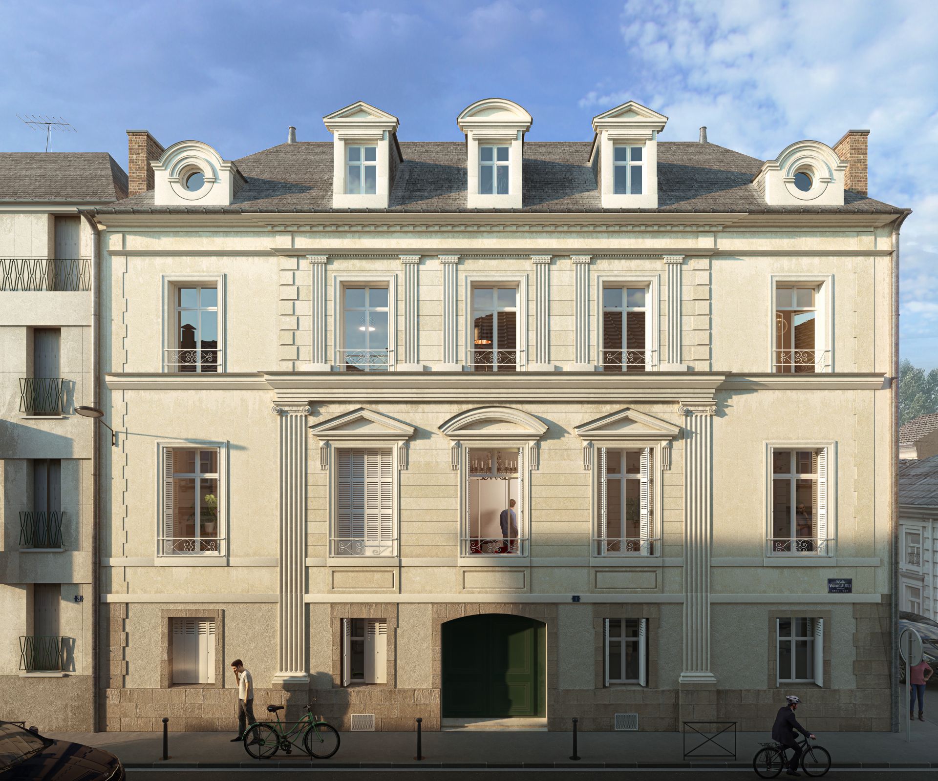 logement neuf extérieur L'Hôtel LALOUX - Tours