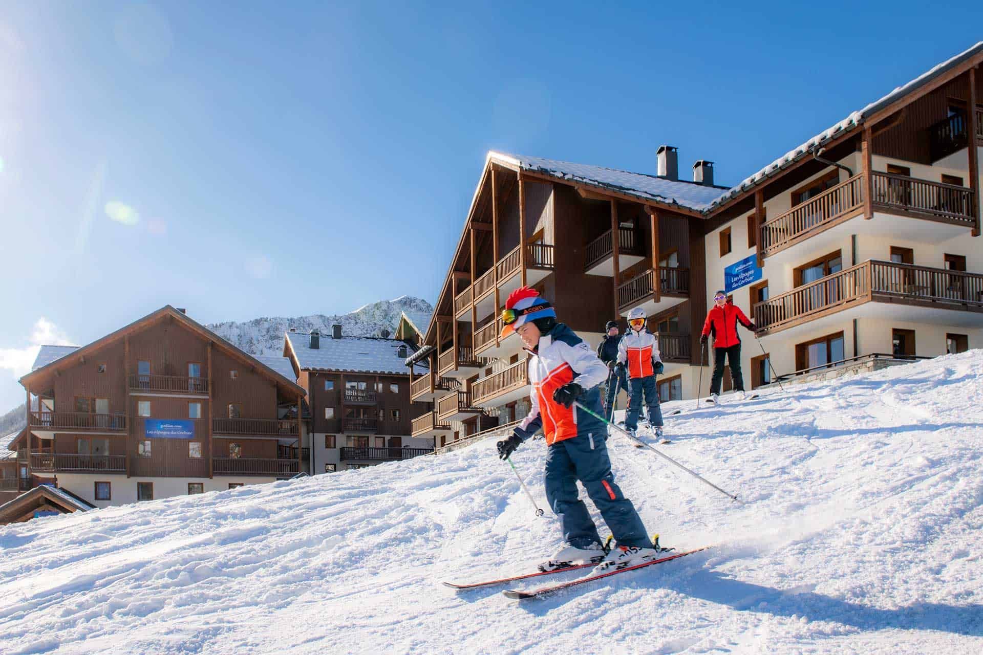 logement neuf extérieur Les Alpages du Corbier - Villarembert