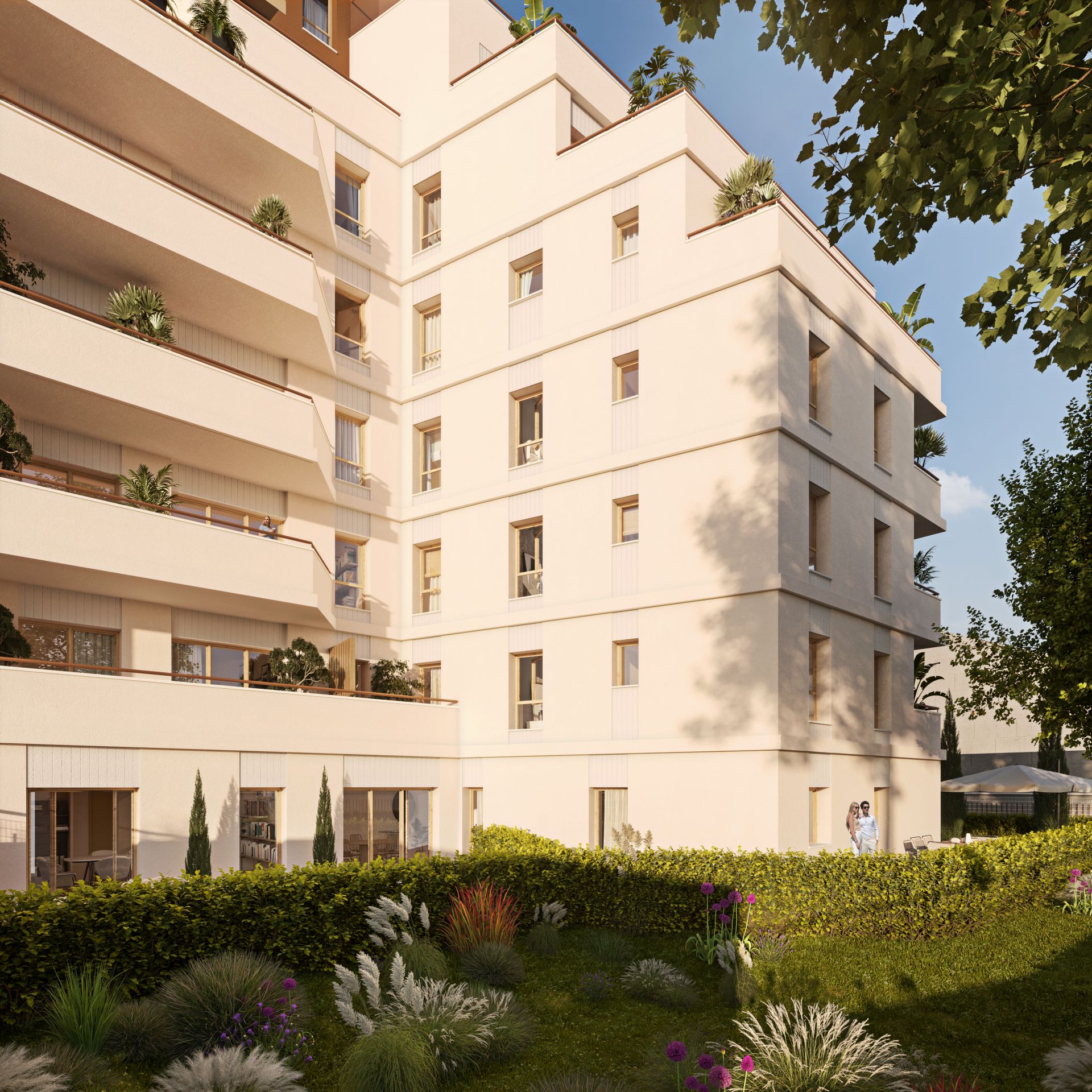 logement neuf extérieur AMBRE - Pierrefitte-sur-Seine