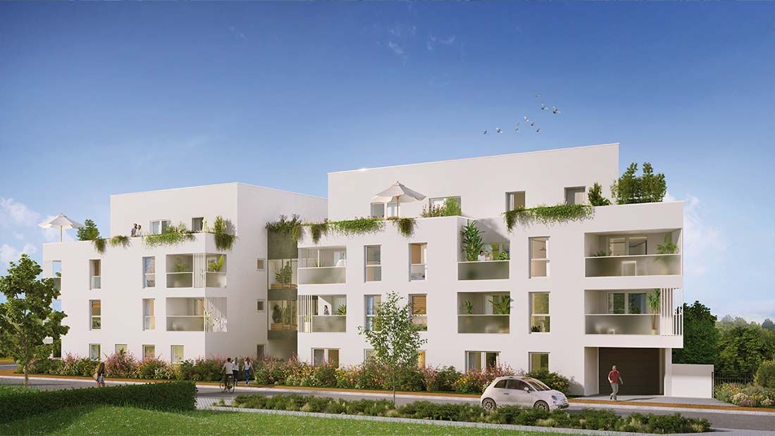 logement neuf extérieur BOTANY - CORBAS