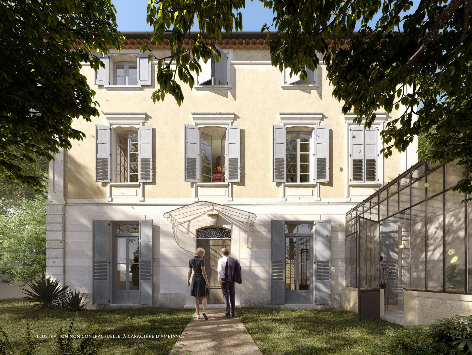 logement neuf extérieur Villa Marcy - Grasse