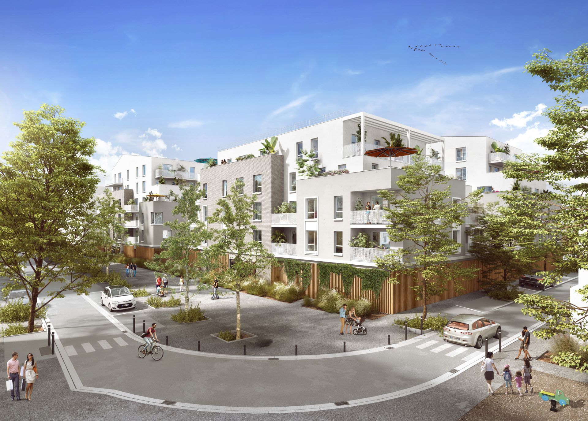 logement neuf extérieur VILLAGE EN SEINE - Villeneuve-Saint-Georges