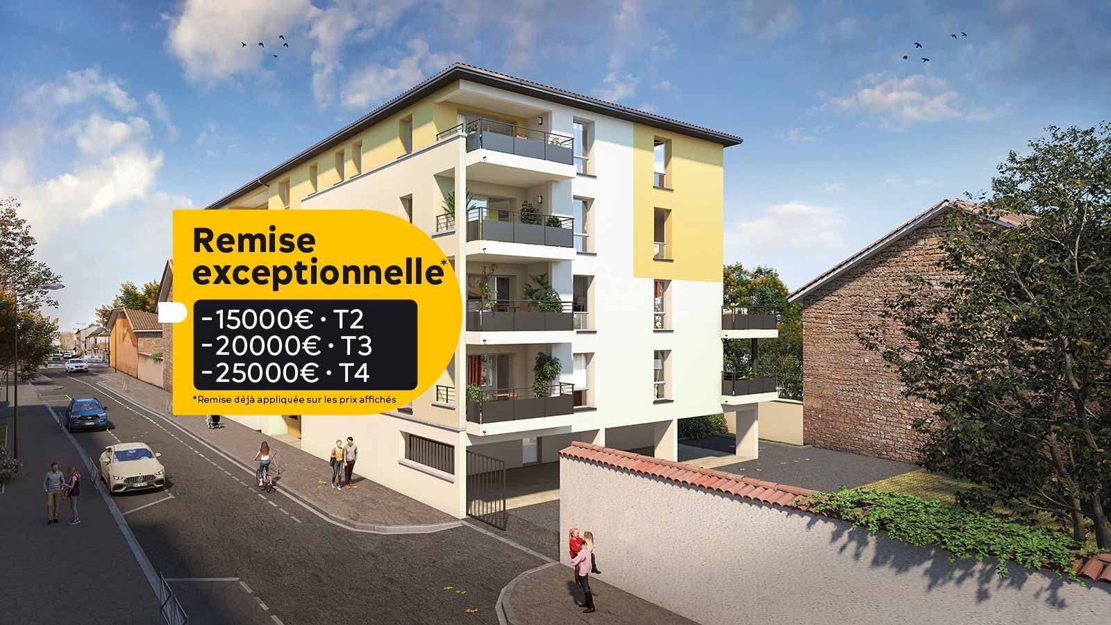 logement neuf extérieur L'YDEAL - Mâcon