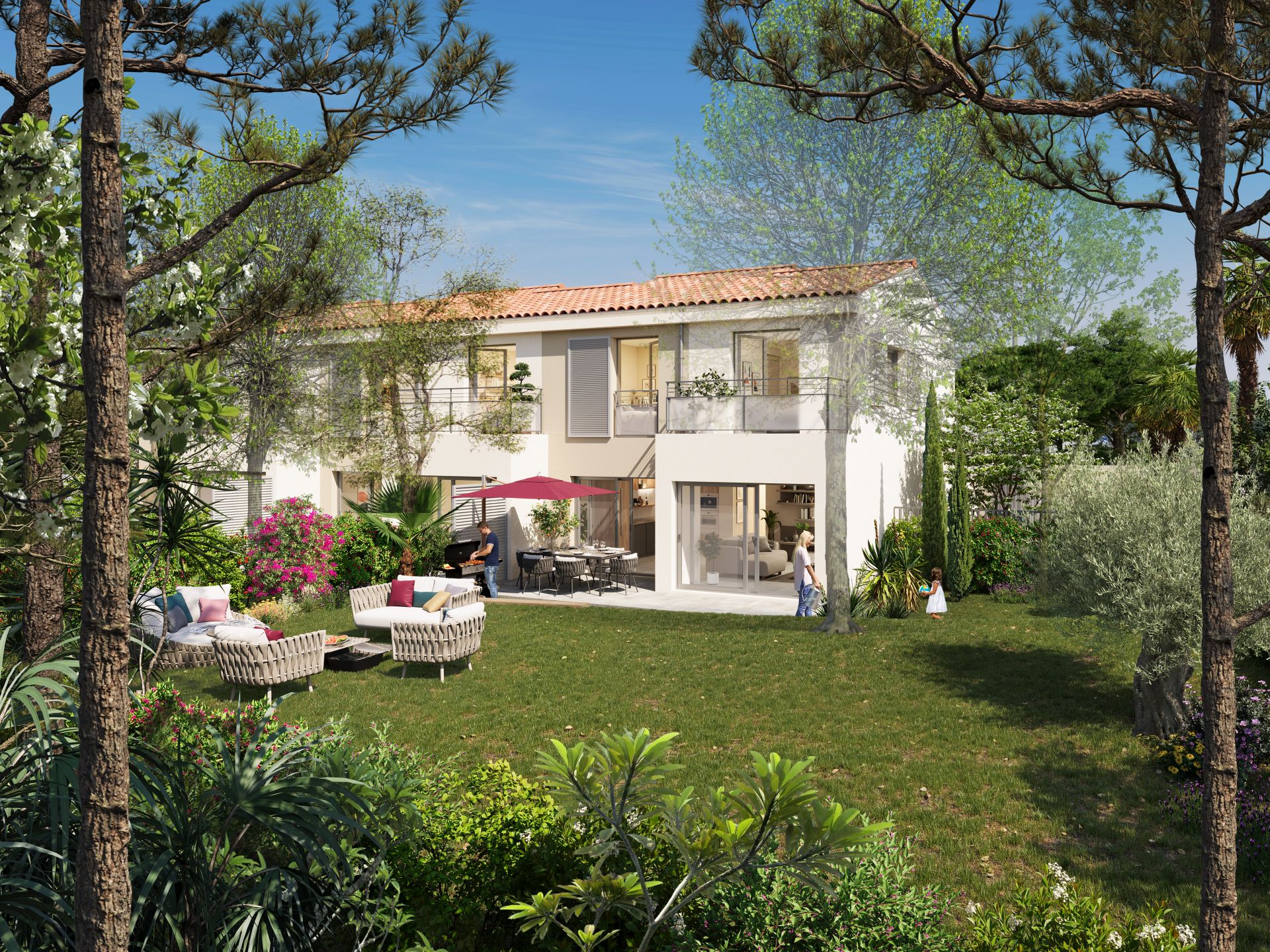 logement neuf extérieur DOMAINE EDEN DU CAP - Toulon