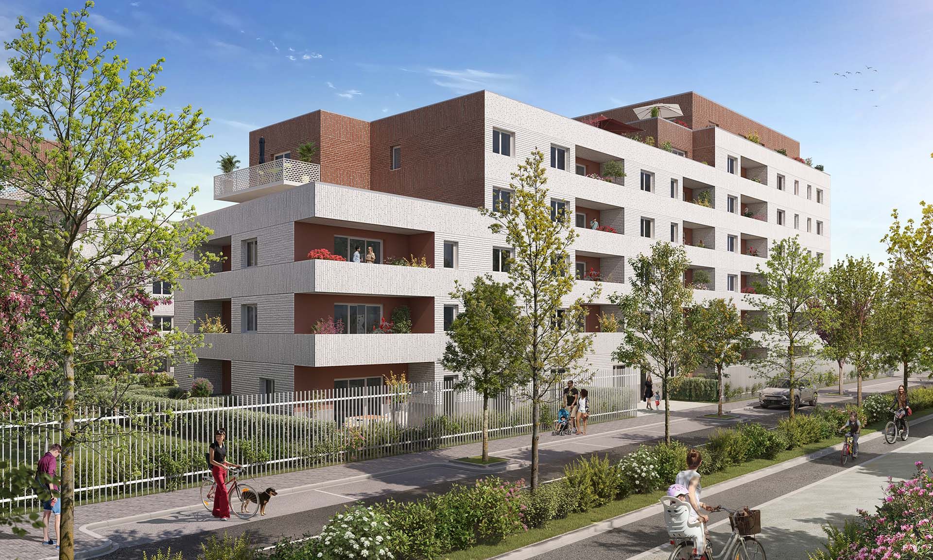 logement neuf extérieur NOUVEL'AIRE  - Tourcoing