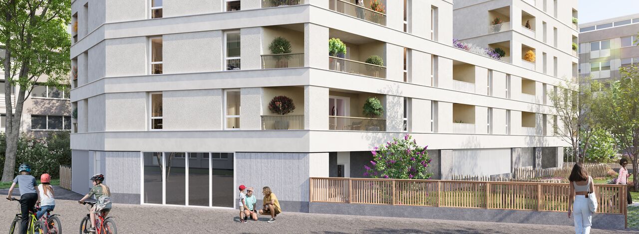 logement neuf extérieur LITHÉA - Nantes