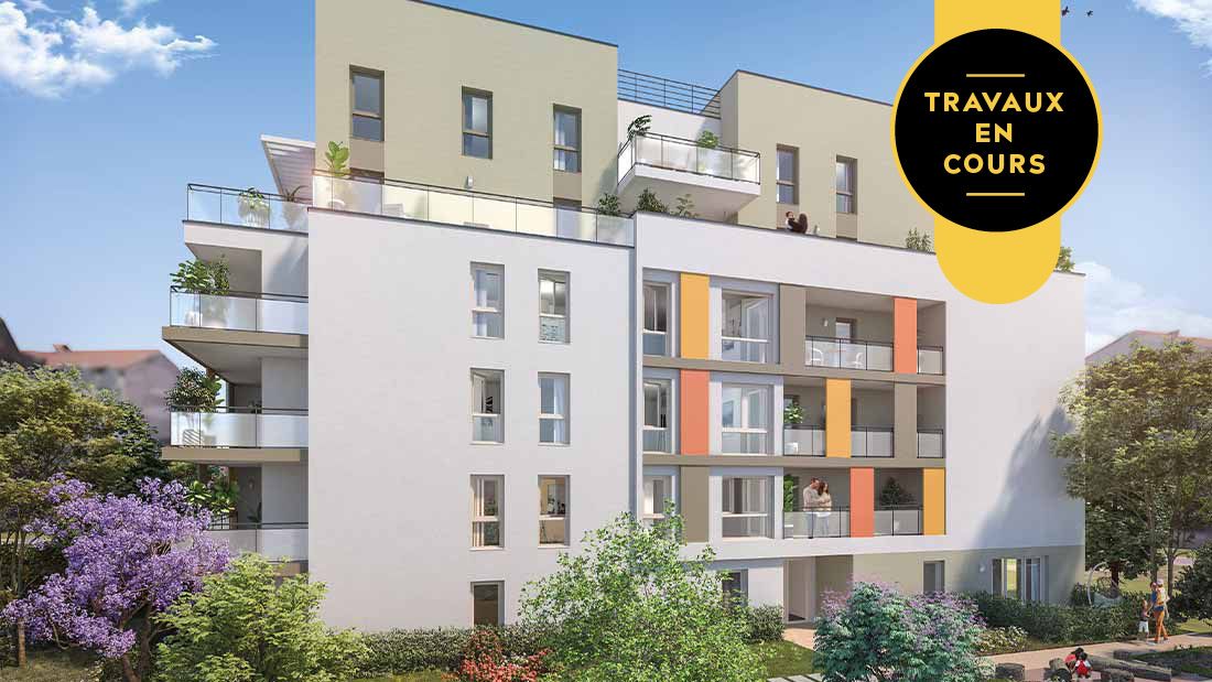 logement neuf extérieur COEUR BALZAC - Villeurbanne