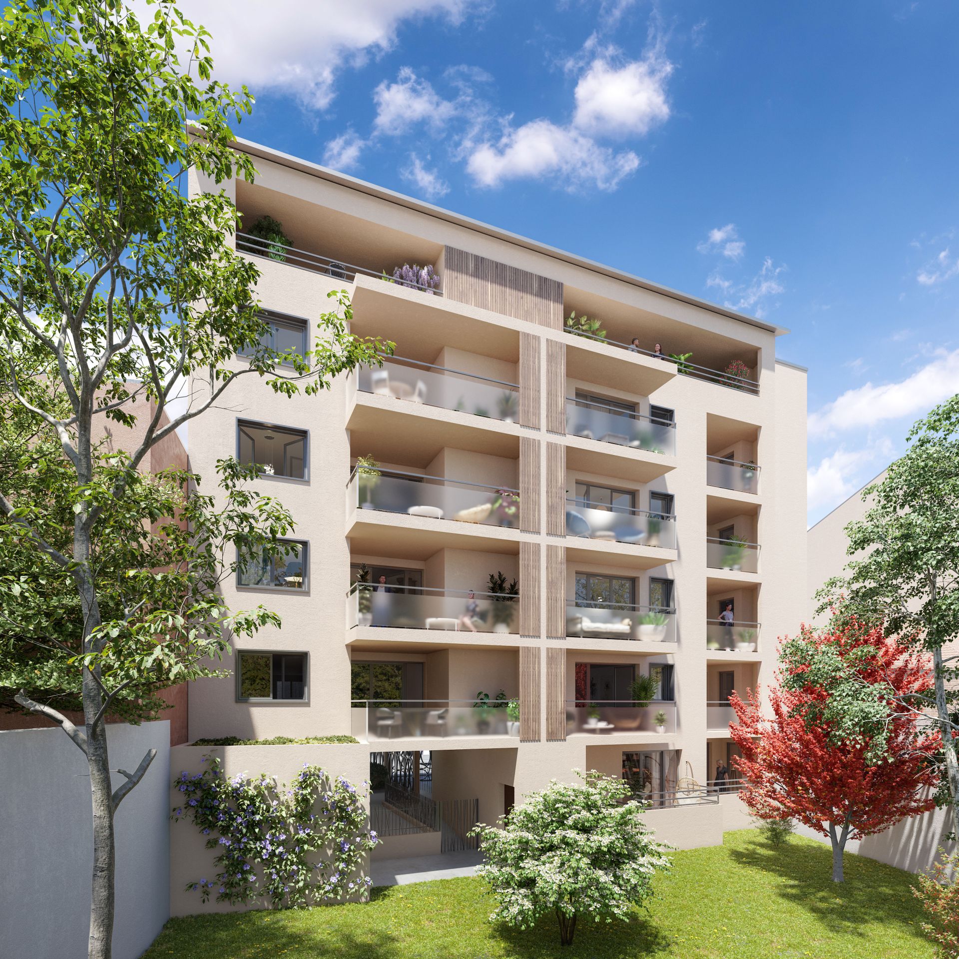 logement neuf extérieur L’IDYLLE - Toulouse