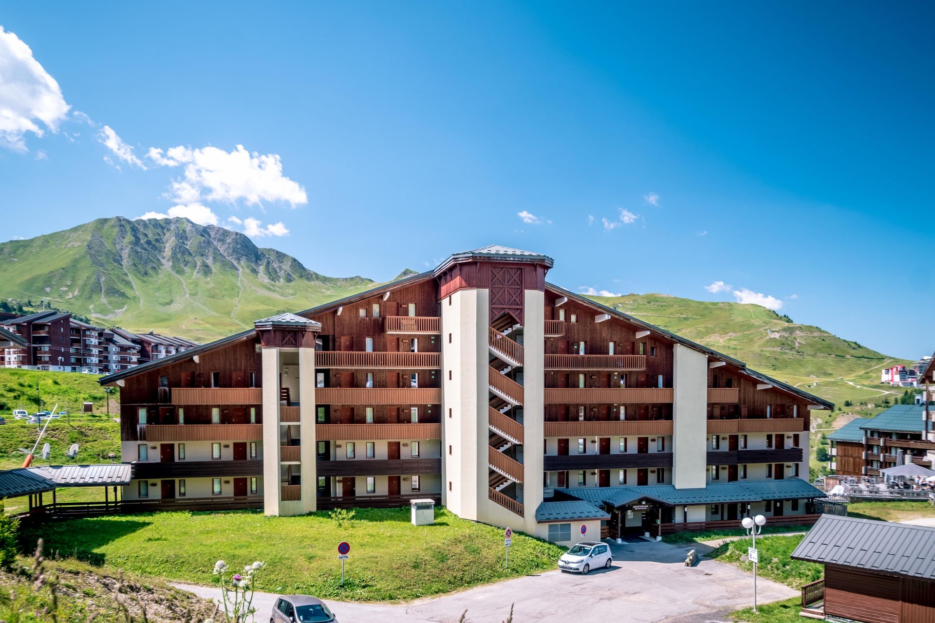 logement neuf extérieur Le Mont Soleil - La Plagne Tarentaise