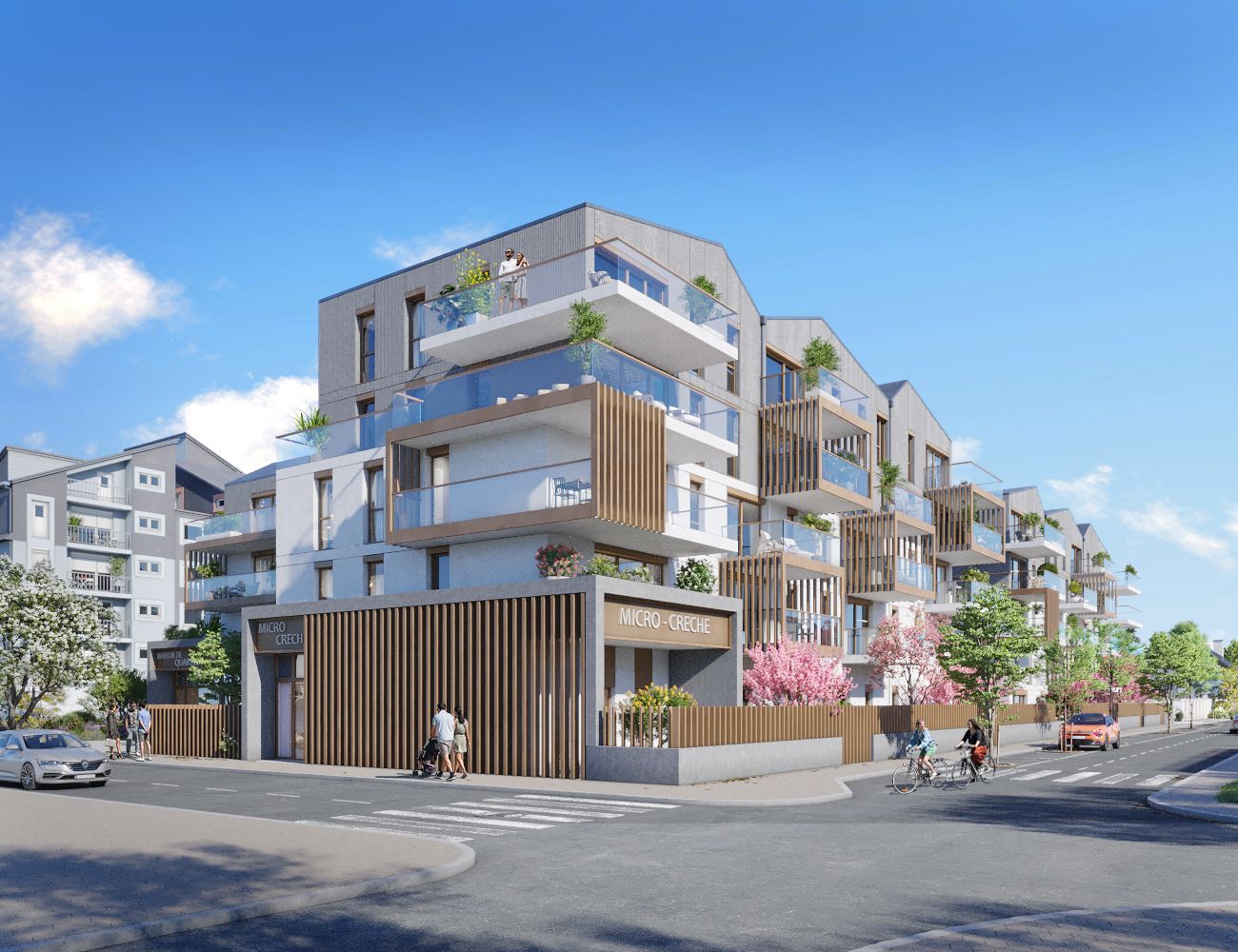 logement neuf extérieur PLAISANCE - Saint-Malo