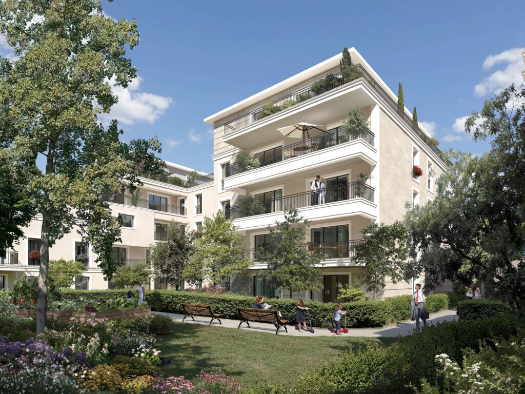 logement neuf extérieur LES JARDINS DE LA CHATELLENIE - Montfermeil