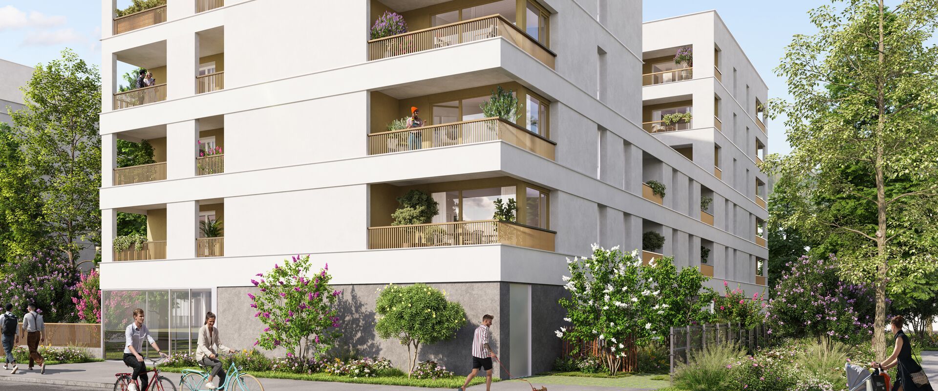 logement neuf extérieur LITHÉA - Nantes