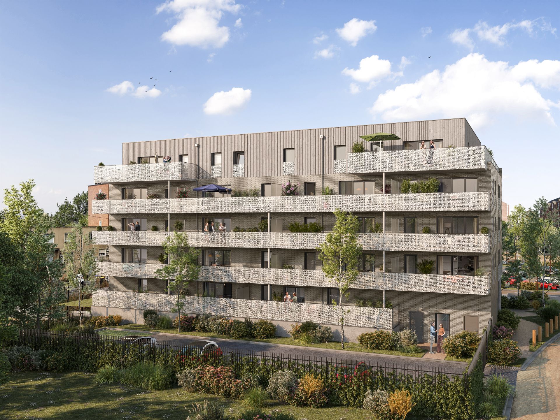 logement neuf extérieur Le Samara - Maubeuge