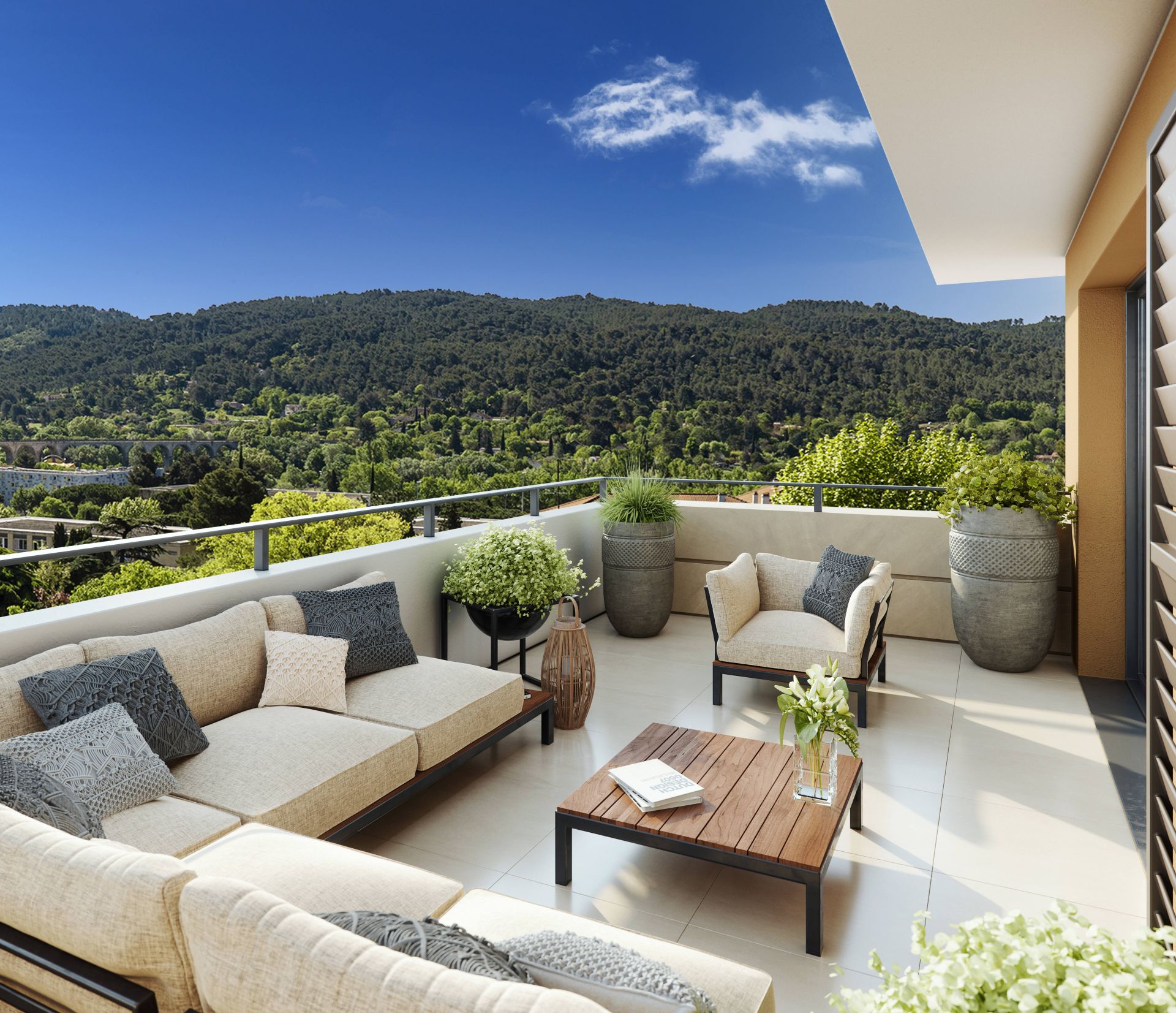 logement neuf extérieur Pavillon Jourdan - Aix-en-Provence