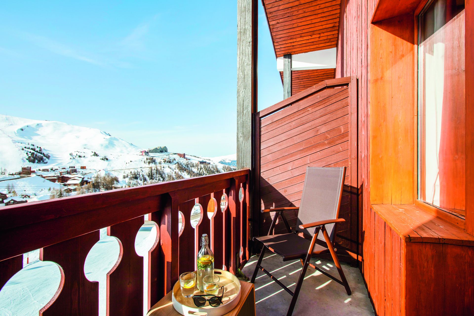 logement neuf extérieur Le Mont Soleil - La Plagne Tarentaise