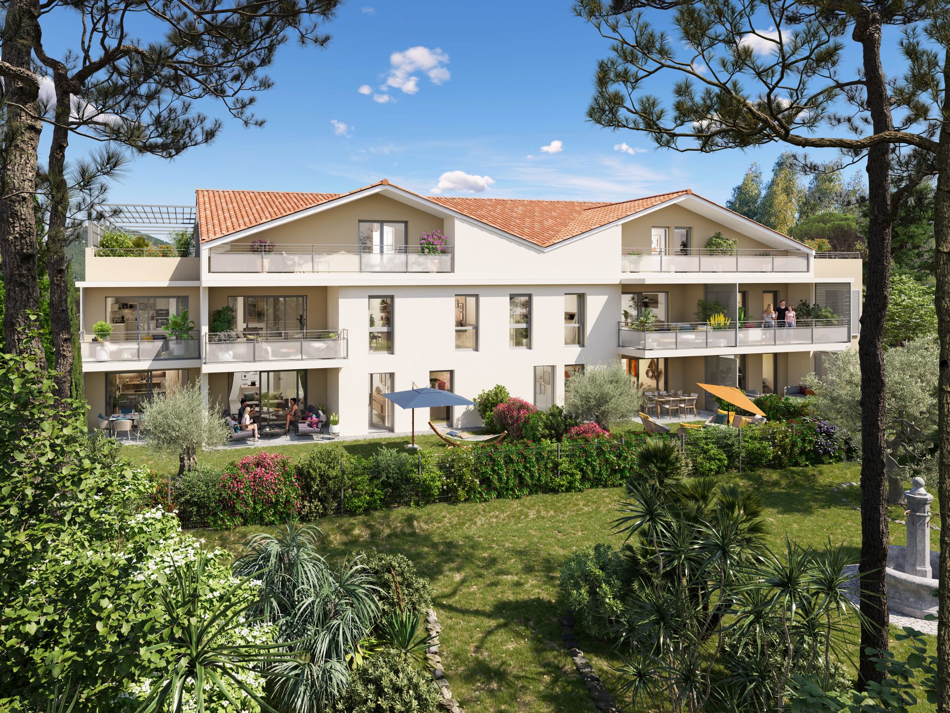 logement neuf extérieur DOMAINE EDEN DU CAP - Toulon