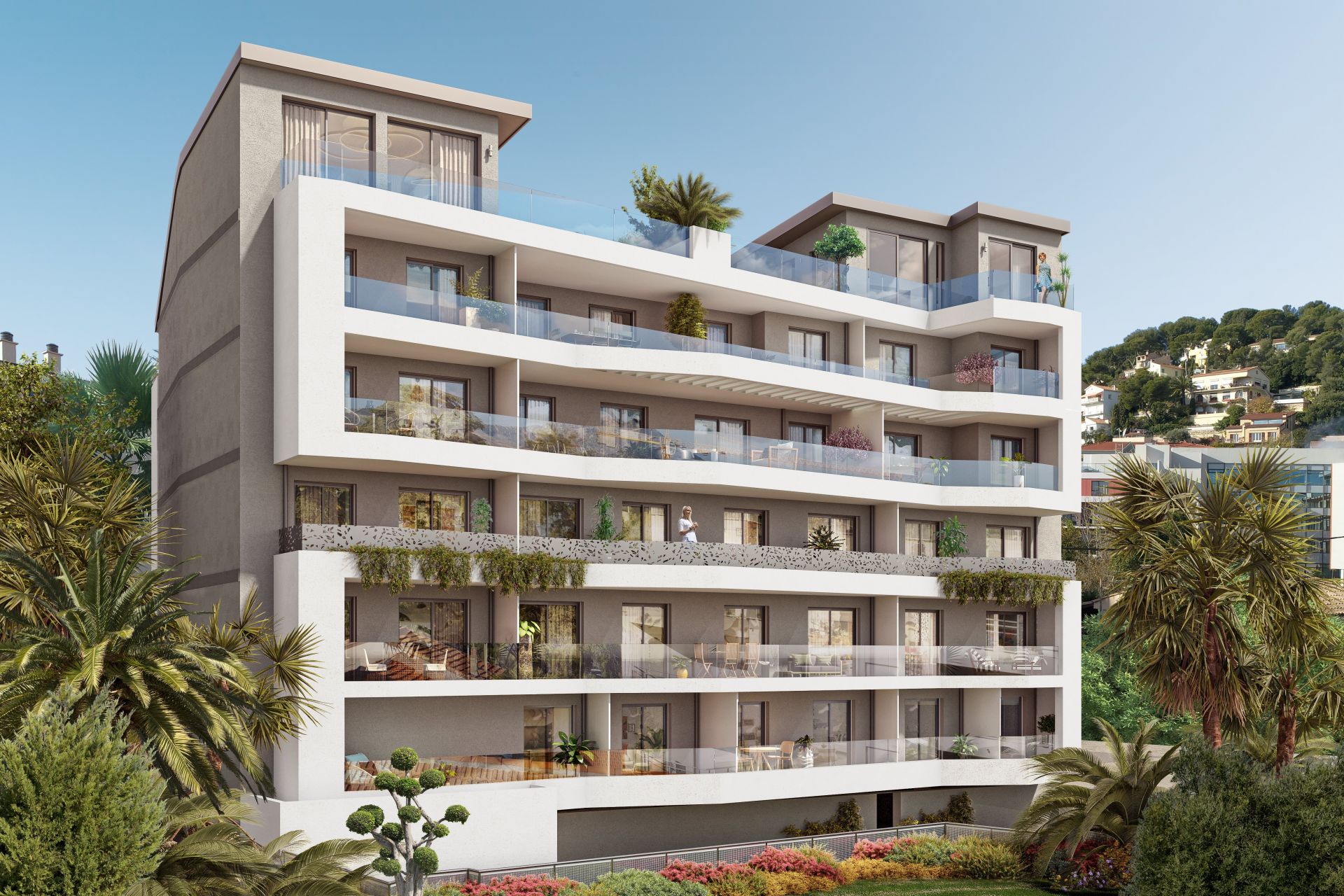 logement neuf extérieur LE CLOS DES CITRONNIERS - Roquebrune-Cap-Martin