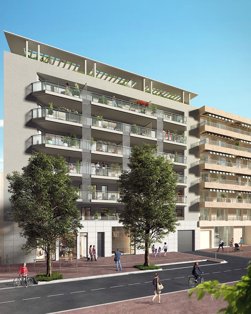 logement neuf extérieur O'CAP - Antibes